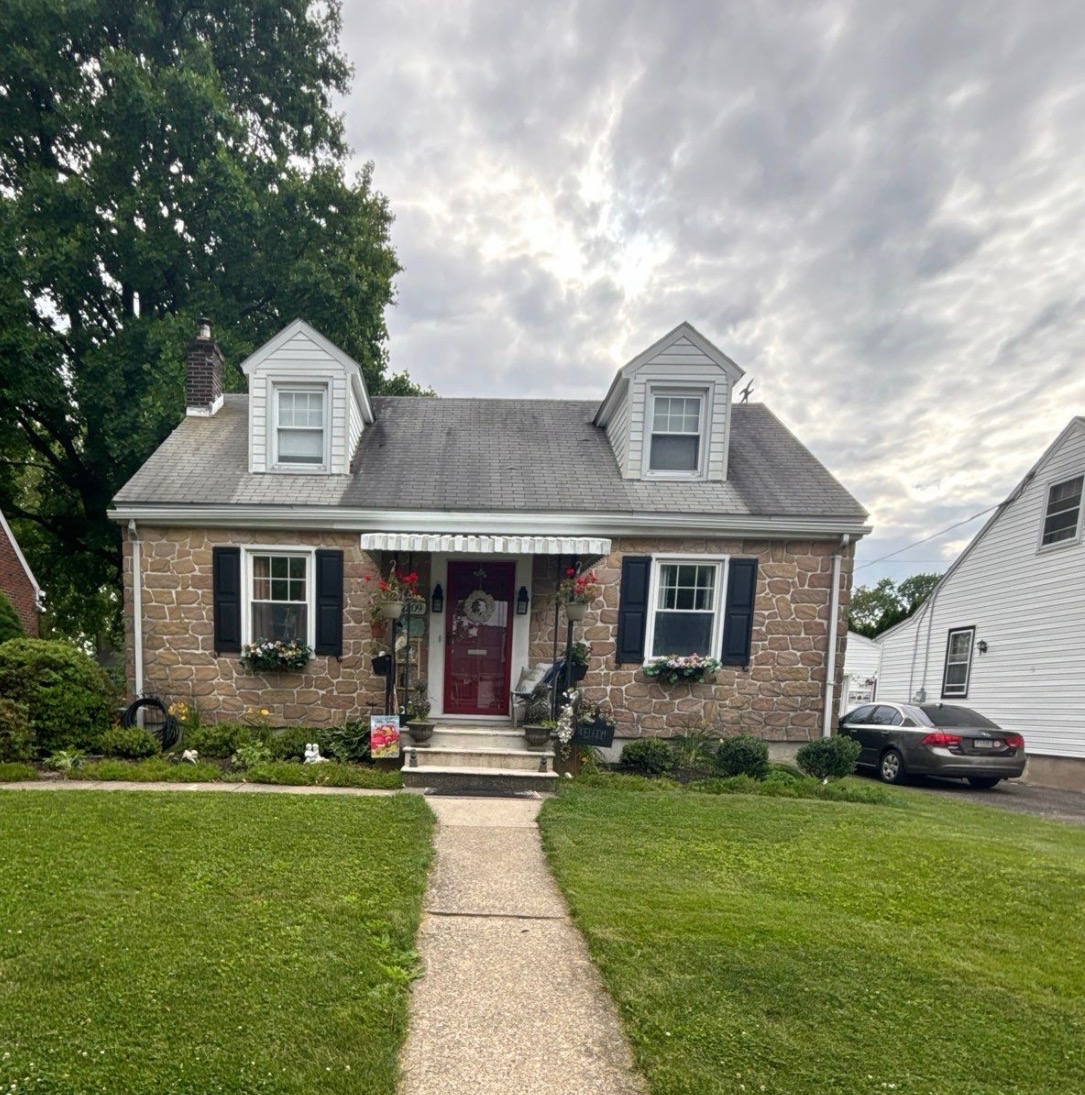 Stone house — before