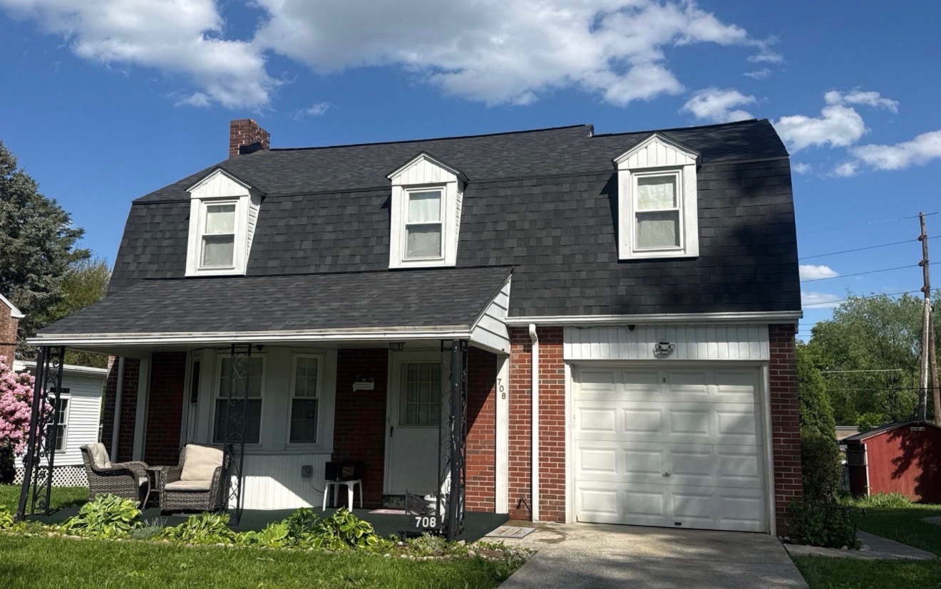 Brick house — after